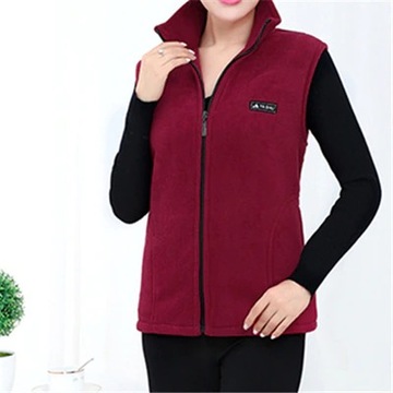 ЖЕНСКИЙ УТЕПЛЕННЫЙ ФЛИСОВЫЙ ЖИЛЕТ 3XL