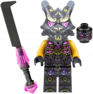 LEGO NINJAGO FIGURKA CRYSTAL KING OVERLORD MIECZ NJO787 ORYGINAŁ