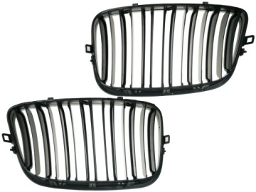 Черная глянцевая глухая решетка радиатора для инструментов BMWX5 E70 X6 E71