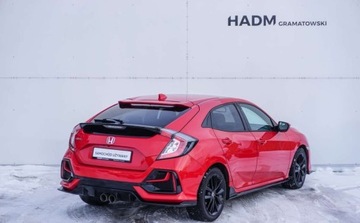 Honda Civic X Hatchback 5d 1.5 VTEC Turbo 182KM 2019 Honda Civic 1.5 182KM CVT Sport Plus Szyber Virtual cockpit Zawiesz. adapt, zdjęcie 5