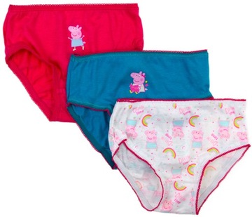 3-PACK MAJTKI ŚWINKA PEPPA FIGI DZIEWCZĘCE 92/98