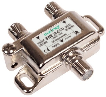 Диплексер, объединяющий сигналы RTV и SAT SWE 20-01 Axing