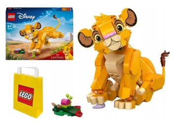 LEGO DISNEY 6+ KRÓL LEW LWIĄTKO SIMBA 43243