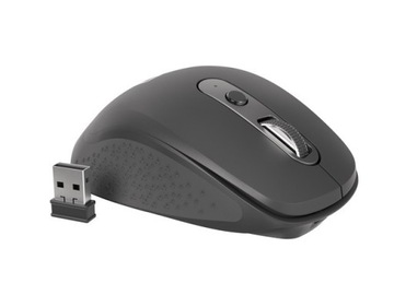 Mysz Natec Falcon 3200DPI Bezprzewodowa Black