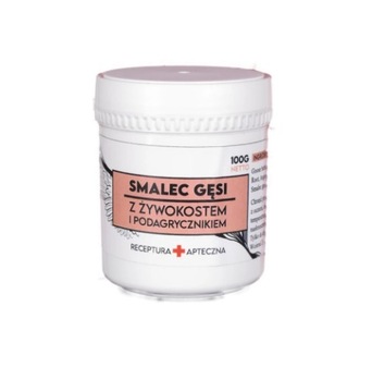 Smalec gęsi z żywokostem + podagrycznik 100g BJK
