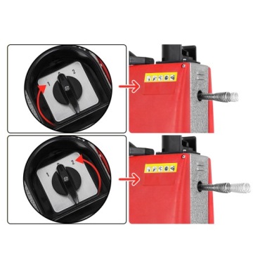 Машина для чистки труб VEVOR 250Вт 400гипер/мин