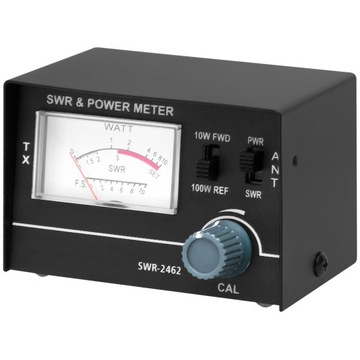 REFLEKTOMETR PRZEWÓD MIERNIK SWR CB 1,5 - 150 MHz STROJENIE ANTENY