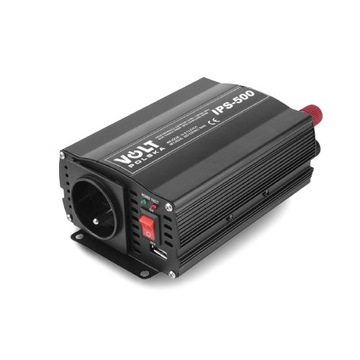 PRZETWORNICA SAMOCHODOWA AKUMULATORA 12V 230V 350W 500W VOLT POLSKA + USB