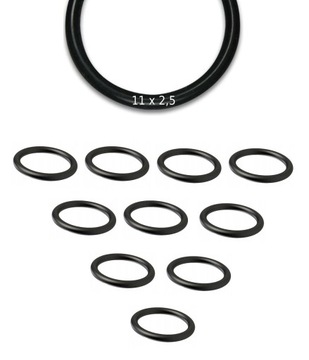 10 SZT USZCZELKA GUMOWA ORING O-RING NBR 11x2,5