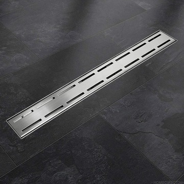 ODPŁYW LINIOWY Line Z SYFONEM 140cm STAL NIERDZEWN