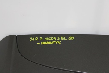 MAZDA 3 BL HB 09R- VÍKO KUFRU KUFRU ZADNÍ