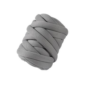 gruba włóczka do robótek ręcznych Szary