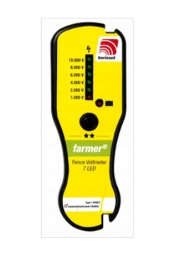 MIERNIK NAPIĘCIA Z WYŚWIETLACZEM DO PASTUCHA 1.000V - 10.000V