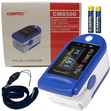 MEDYCZNY PULSOKSYMETR NAPALCOWY CMS50D PULSOMETR
