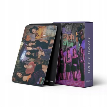 KPOP ZESTAW 55 KART LOMO BTS DECO KIT