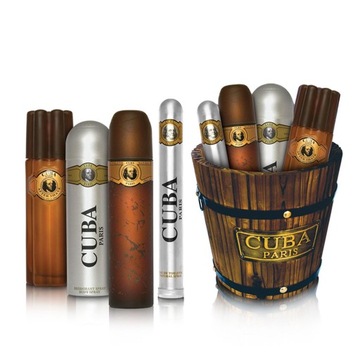 CUBA ORIGINAL Cuba Gold zestaw EDT 100+35ml + DEO