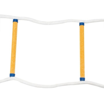 ВЕРЕВОЧНАЯ ЛЕСТНИЦА НА КРЫШУ 10М+2*КРЮКА+РЕМЕНЬ ПОЛУСИДЕНЬЯ