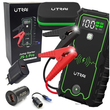 MOCNY ROZRUSZNIK URZĄDZENIE ROZRUCHOWE POWERBANK BOOSTER JUMP STARTER 2500A