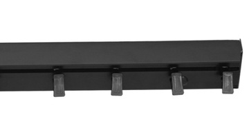 ЧЕРНЫЙ ОДИНОЧНЫЙ потолочный карниз с чехлом Потолочный карниз с чехлом 210