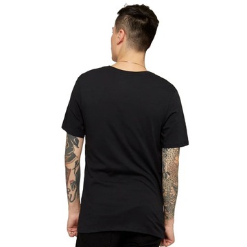 Nike t-shirt koszulka męska sportowa czarna bawełniana 827021-011 L