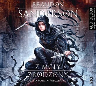 Z mgły zrodzony Brandon Sanderson Audiobook CD NOWA