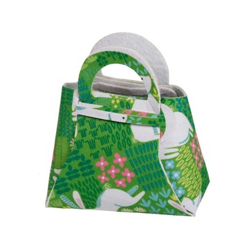 Пасхальные сумки для подарков для детей, зеленый