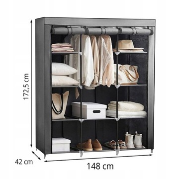 ТКАНЕВЫЙ ТЕКСТИЛЬНЫЙ ШКАФ, СКЛАДНАЯ ПОЛКА