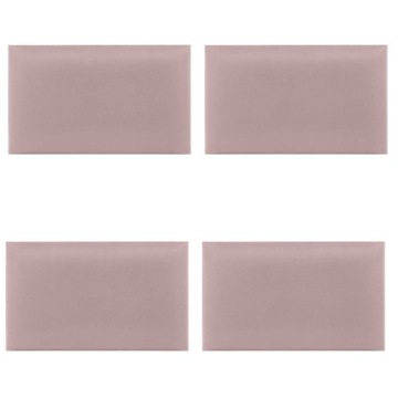 4x Panel Tapicerowany Różowy 50x30 cm
