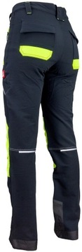 Эластичные рабочие брюки SOFTSHELL со светоотражающими свойствами