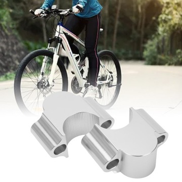 28mm Motorcycle Handlebar Riser Clamp Universal 30mm Height Mount Clamp Rep