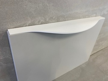 Uchwyt krawędziowy GAMET UA110 L-796 mm biały mat