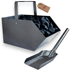 Угольный контейнер, деревянный контейнер, угольная зола, набор угольных лопат