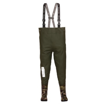 Spodniobuty dziecięce 3Kamido, wodery, woderki - MORO, zielone r.32/33