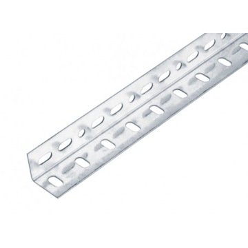 PROFIL KĄTOWY PERFOROWANY STALOWY OCYNK 1000X25x25X1.2mm GAH