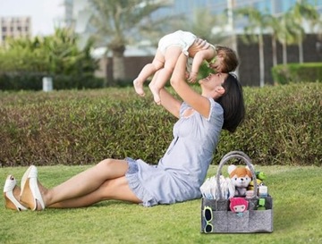 Органайзер для подгузников, мамина сумка, фетровая сумка.