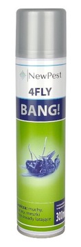 Spray na owady latające Bang! 4Fly 300 ml aerozol na KOMARY meszki muchy