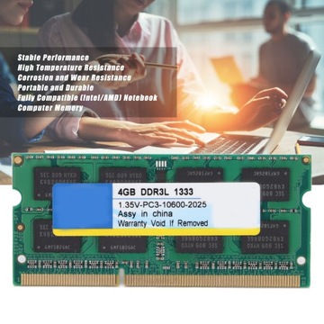 Xiede DDR3L RAM Портативная износостойкость