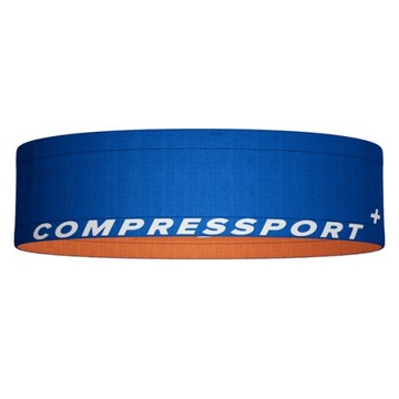 Беговой ремень COMPRESSPORT FREE BELT dazz blue/fire xl/xxl