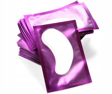 100шт НАКЛАДКИ С АЛОЭ ДЛЯ НАРАЩИВАНИЯ РЕСНИЦ