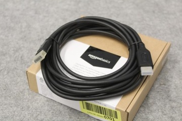 КАБЕЛЬ AMAZON BASICS DISPLAYPORT–HDMI С ПОЗОЛОЧЕННЫМИ РАЗЪЕМАМИ 4,5 М