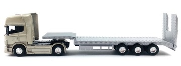 МОДЕЛЬ TIR SCANIA V8 R730 SILVER TRUCK WELLY МОДЕЛЬ 1:64