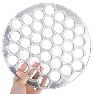 ФОРМОВКА ДЛЯ ПЕЛЬЦЕВ ДЛЯ РАВИОЛИ СТАЛЬНАЯ ФОРМА 37 ШТ.