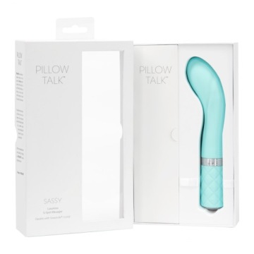 Pillow Talk - Вибратор для точки G Sassy, ​​темно-синий