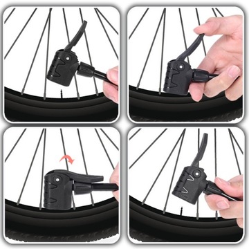 СТАЦИОНАРНЫЙ НАПОЛЬНЫЙ АВТОМОБИЛЬНЫЙ ВЕЛОСИПЕДНЫЙ НАСОС С МАНОМЕТРОМ