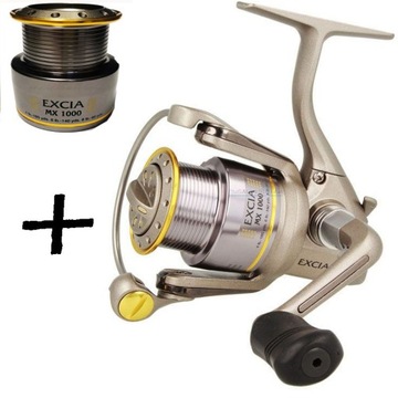 Kołowrotek Ryobi Excia 1000FD 2 szpule ALU WrocłaW