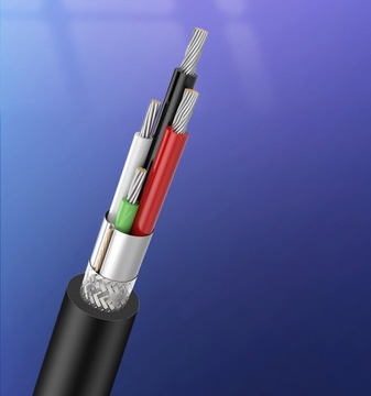 UGREEN US135 USB 2.0 A-B кабель для принтера, позолоченный, длина 1,5 м