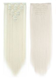CLIP IN doczepiane włosy blond 60cm jak NATURALNE
