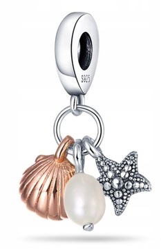Charms Srebrny Zawieszka Skarby Oceanu