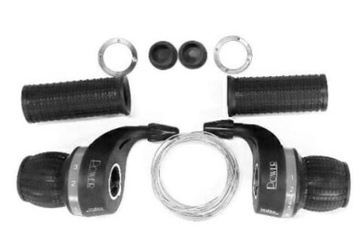 Dźwignie Przerzutek 3x6 POWER GripShift Skuteczność, Precyzja, Komfort!