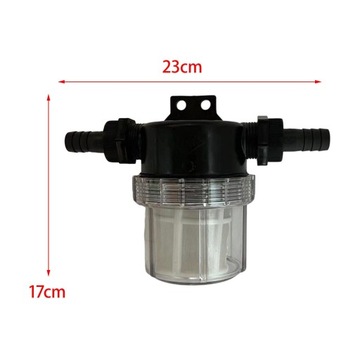 Filtr siatkowy pompy Filtr myjki wysokociśnieniowej Trwały 1-calowy przepływ masowy